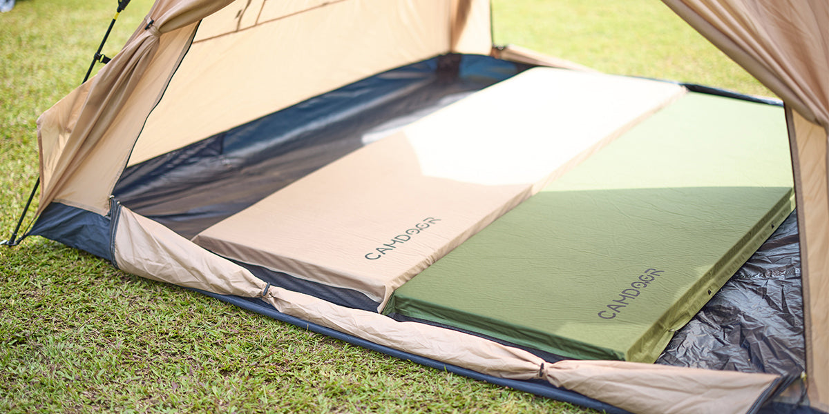 キャンピングマット vs. エアマットレス