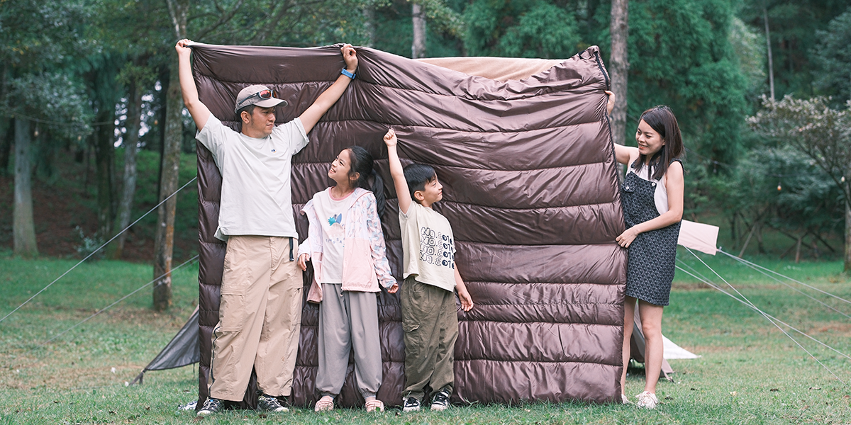 自然の中で過ごす、かけがえのない家族時間