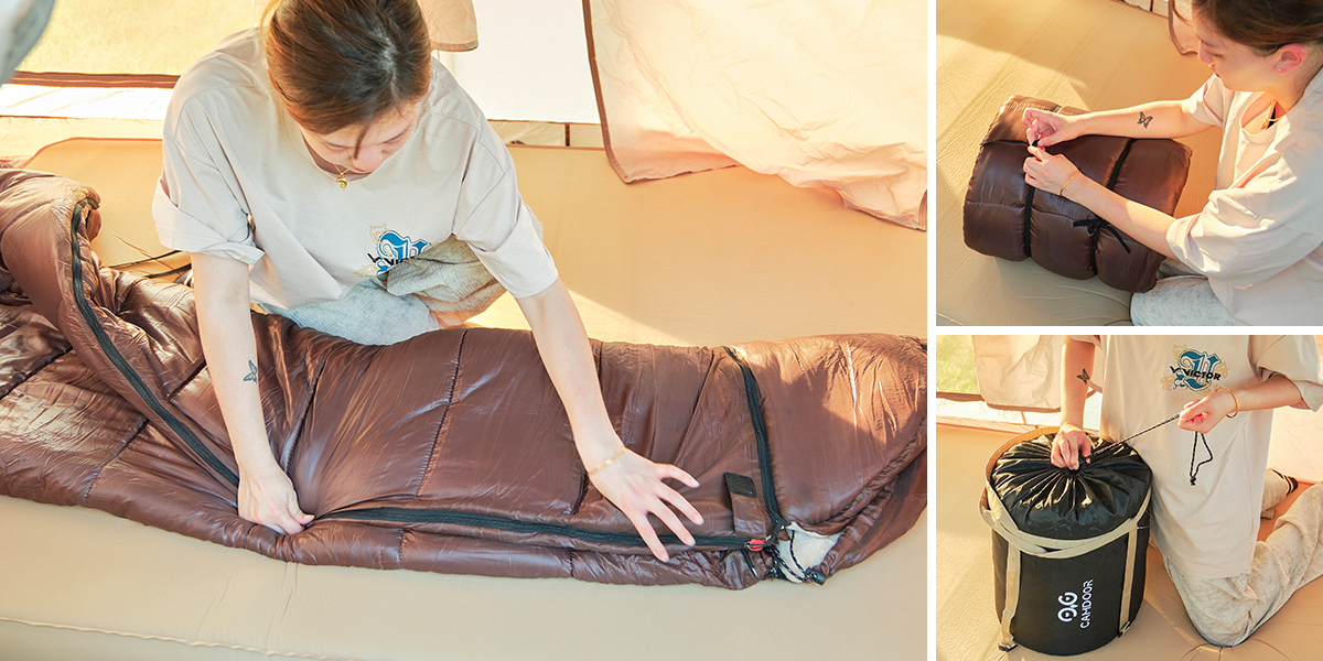 寝袋のお手入れ方法と長持ちさせる収納術