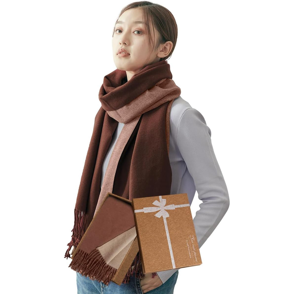 マフラー レディース 人気 カシミヤタッチ