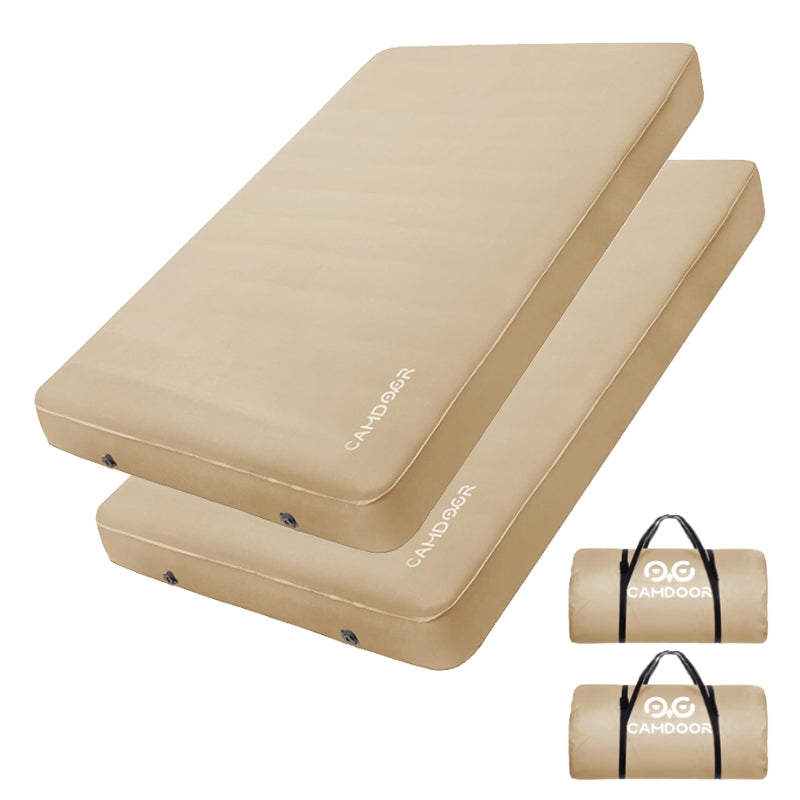 インフレーターマット DX 厚手10cm、ファミリー キャンプ、車中泊 マット【送料無料・1年保証】