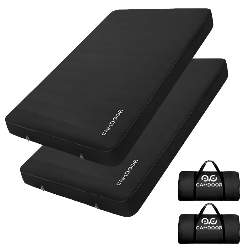 インフレーターマット DX 厚手10cm、ファミリー キャンプ、車中泊 マット【送料無料・1年保証】