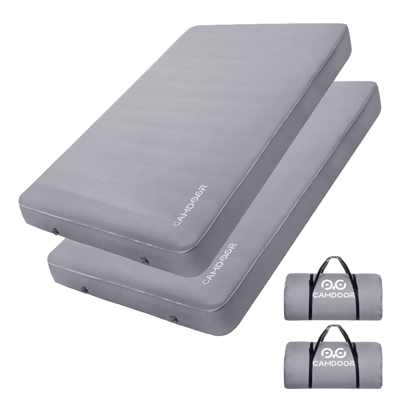 インフレーターマット DX 厚手10cm、ファミリー キャンプ、車中泊 マット【送料無料・1年保証】