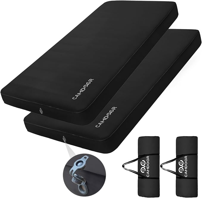 インフレーターマット DX 厚手10cm、ファミリー キャンプ、車中泊 マット【送料無料・1年保証】