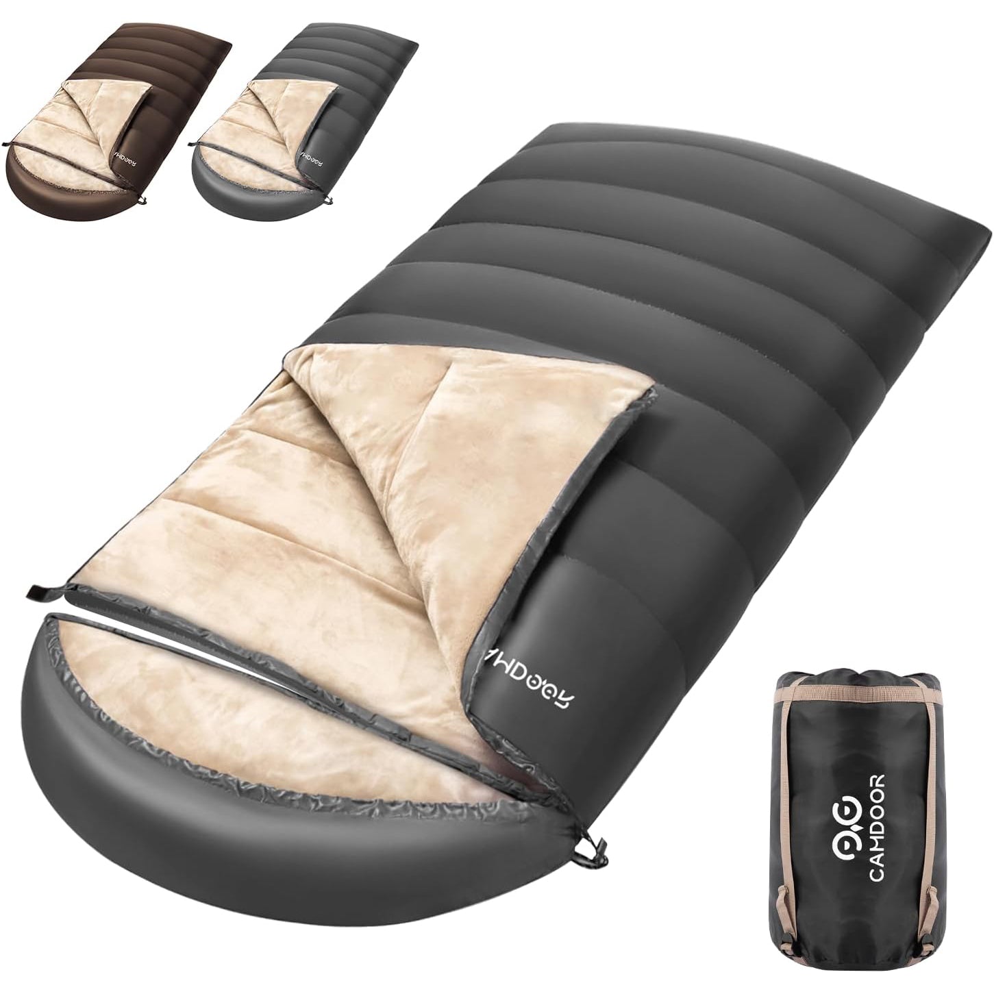 【🔥CAMDOOR初登場】2026年冬用封筒型寝袋|シーンフレキシブル|丸洗いOK|キャンプ・車中泊・登山・防災に最適