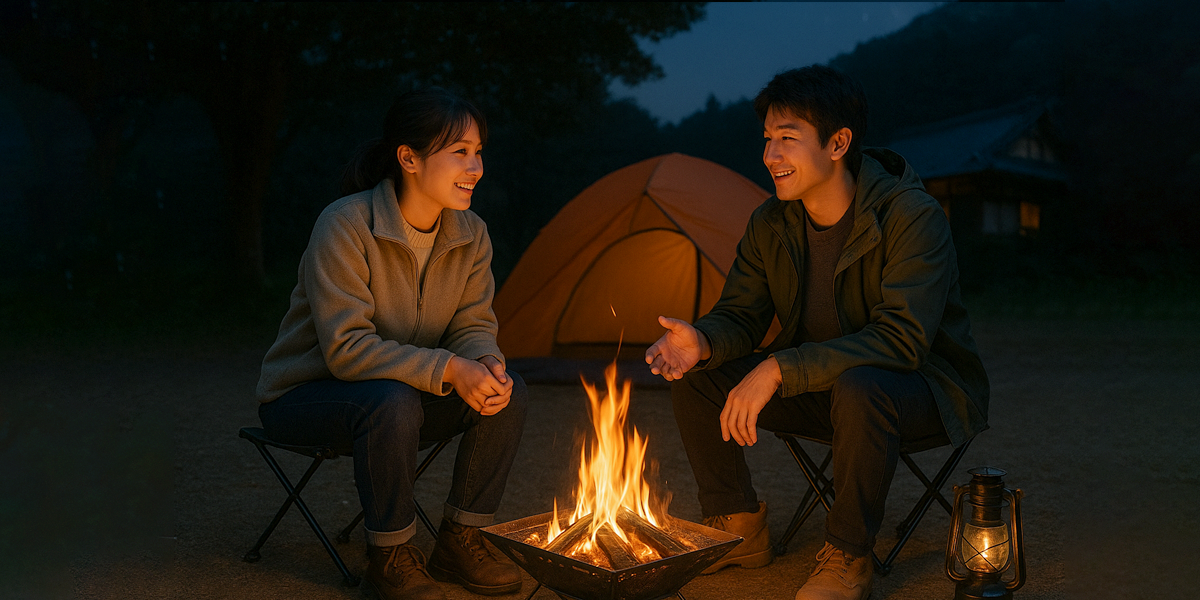 キャンプチェアの形状と座り心地の違い
