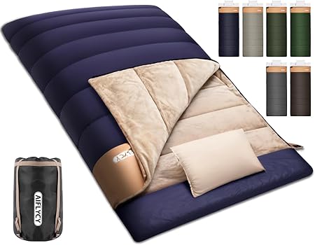 【新品未使用】AIFLYCY 寝袋シュラフ AIFLYCY シュラフ 冬 用, 寝袋 コンパクト, キャンプ 寝袋 | Camdoor