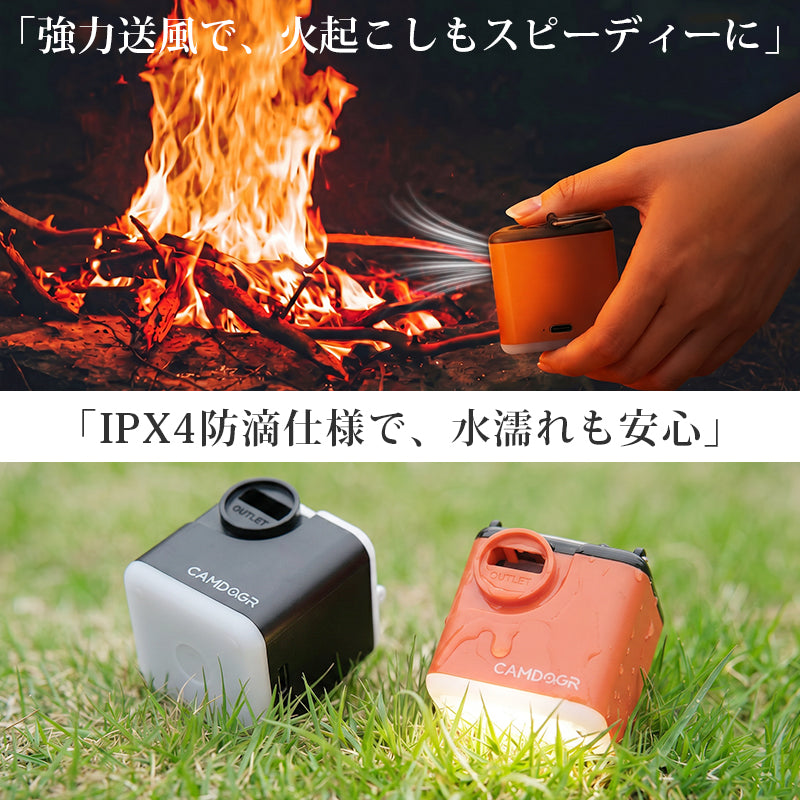 電動エアポンプ USB充電式 300L/分 超軽量 6ノズル LED搭載GIFT